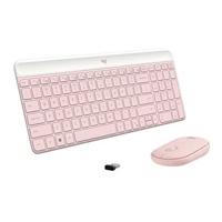 Logitech MK4170 Slim Combo Wireless Keyboard and Mouse Rose Spanish