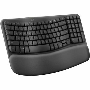 Logitech Ergo Series Wave Keys Ergonomic Wireless keyboard Graphite