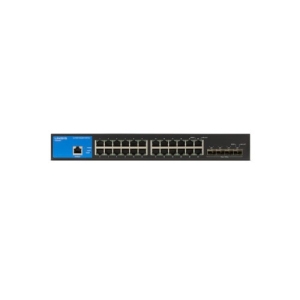 Linksys 24-Port Managed Gigabit Ethernet Switch with 4 10G SFP+ Uplinks